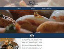 Tablet Screenshot of koisealbeach.com